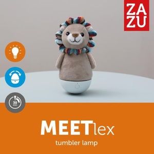 Lexi the Lion Plush Tumbler Night Light Kids Room